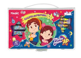 Kit Maleta de Pintura 42 peças Maria Clara e JP