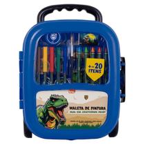 Kit Maleta de pintura Raptors com 21 peças - BRW
