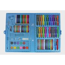 Kit Maleta Escolar Dinossauro Com 86 pçs Canetinhas Coloridas Kit Maleta Escolar Dinossauro Com 86 pçs Canetinhas Coloridas