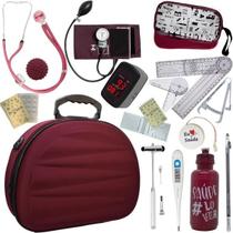 Kit Maleta Fisioterapia Goniômetro Pequeno Grande Martelo Buck Adipômetro Completo Pa Med Kit Maleta Fisioterapia Goniômetro Pequeno Grande Martelo Buck Adipômetro Completo Pa Med