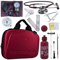 Kit Maleta Fisioterapia Goniômetro Pequeno Grande Martelo Buck Adipômetro Pa Med Kit Maleta Fisioterapia Goniômetro Pequeno Grande Martelo Buck Adipômetro Pa Med