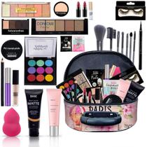 Kit Maleta Maquiagem Top Profissional Completa Bz113