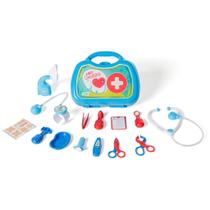 Kit Maleta Médica Imaginativa Meu Consultório Tateti Azul Kit Maleta Médica Imaginativa Meu Consultório Tateti Azul