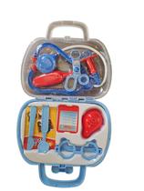 Kit Maleta Médico Enfermeiro Doutor Azul Infantil