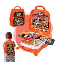 Kit Maleta Mochila De Ferramentas Infantil Criança 22 Peças Brinquedo Menino Kizumba Kit Maleta Mochila De Ferramentas Infantil Criança 22 Peças Brinquedo Menino Kizumba