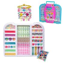 Kit Maleta Plus Azul Biju Collection Miçangas Infantil