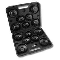 Kit Maleta Saca Filtro de Óleo de Motor Com 15 Peças - Vonder