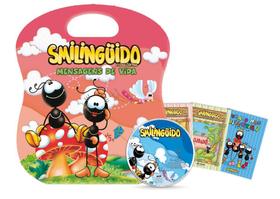 Kit Malete Leitura Smilingüido - Rosa - Luz e vida