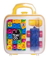 Kit Maletinha Tchuco Blocos De Montar Samba Toys Babys Kit Maletinha Tchuco Blocos De Montar Samba Toys Babys