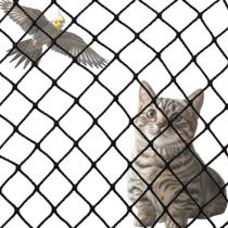 Kit Malha 3x3 Rede Tela de Proteção 1.90X3.00 Para Gatos Filhotes, Pássaros e Crianças (3.00X1.90) Kit Malha 3x3 Rede Tela de Proteção 1.90X3.00 Para Gatos Filhotes, Pássaros e Crianças (3.00X1.90)