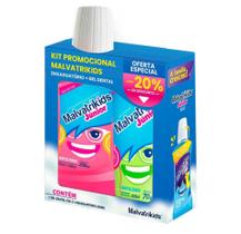 Kit Malvatrikids Jr Enx Bucal T-frut + Gel Dental 70g