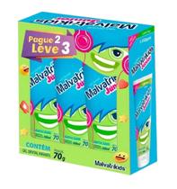 Kit Malvatrikids Júnior Gel Dental Inf Tutti-frutti 3x70g Kit Malvatrikids Júnior Gel Dental Inf Tutti-frutti 3x70g