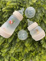 Kit Mamadeira Anticólica MAM Easy Start Starter Set Bege 2 Unidades