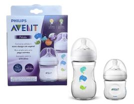 Kit Mamadeira Duplo Pack Pétala 125/260ml Baleia - Avent