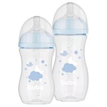 Kit mamadeira flow nuvem 270-330 buba azul