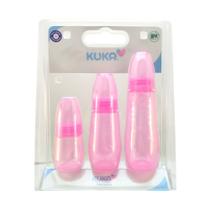 Kit Mamadeira Kuka Aquarela Orto 250ml 160ml 70ml Kit Mamadeira Kuka Aquarela Orto 250ml 160ml 70ml