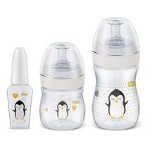 Kit Mamadeira Lillo Bico Redondo Super Evolution Primeiros Passos C/3un Neutra Kit Mamadeira Lillo Bico Redondo Super Evolution Primeiros Passos C/3un Neutra