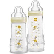 Kit mamadeira mam easy active +2 meses 270ml+330ml cor:neutro Kit mamadeira mam easy active +2 meses 270ml+330ml cor:neutro