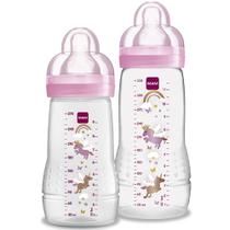 KIT MAMADEIRA MAM EASY ACTIVE 50021 ROSA - 270ml e 330ml KIT MAMADEIRA MAM EASY ACTIVE 50021 ROSA - 270ml e 330ml