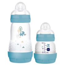 Kit Mamadeira MAM Easy Start 130mle260ml Elefante/Urso AZUL