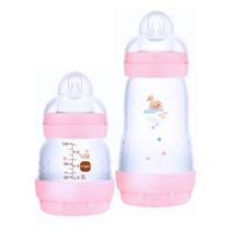 Kit Mamadeira Mam Easy Start Anticolica Rosa 130ml + 260ml