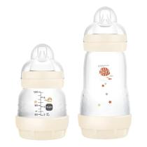 Kit Mamadeira MAM Easy Start Anticólica Starter Set 0+ meses 130ml e 260ml COR:NEUTRO