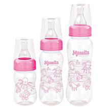 KIT MAMADEIRA MAMITA (80ml, 150ml, 240ml) - Bebê Conjunto Presente