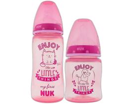 Kit Mamadeira My First NUK 150ml e 300ml Girls Kit Mamadeira My First NUK 150ml e 300ml Girls