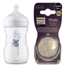 Kit Mamadeira Petala 260ML Coala + Bico N5 Philips AVENT