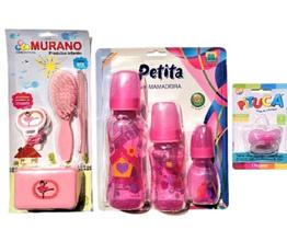 Kit Mamadeira Petita Kit Banho Murano Chupeta Pituca Kit Mamadeira Petita Kit Banho Murano Chupeta Pituca