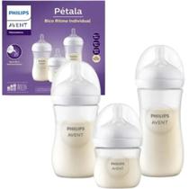 Kit Mamadeira Philips Avent Pétala - 125ml + 260ml + 330m