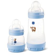 Kit Mamadeira Starter Set Easy Start Anticólica Azul Turquesa - Mam