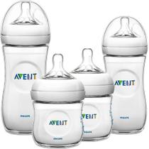 Kit Mamadeiras Pétala 04 Peças (0m A 3m+) - Philips Avent Kit Mamadeiras Pétala 04 Peças (0m A 3m+) - Philips Avent