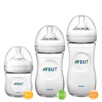 Kit Mamadeiras Pétala 2.0 125ml 260ml 330ml SCD101/03 - Avent Philips