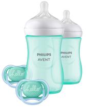 Kit Mamadeiras Philips Avent Natural Baby SCD837/02- 04 Pçs - 0+ Kit Mamadeiras Philips Avent Natural Baby SCD837/02- 04 Pçs - 0+