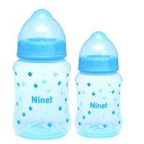 Kit Mamadeiras Super 2 Unidades 360ml e 260ml Bico Assimétrico Ninet Kit Mamadeiras Super 2 Unidades 360ml e 260ml Bico Assimétrico Ninet