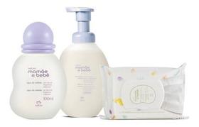 Kit Mamãe Bebê Colônia Relaxante Com Sabonete, Lenços Natura