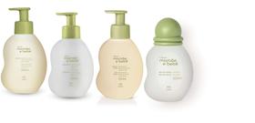 Kit Mamãe Bebê Natura - Shampoo + Condicionador + Colônia e Sabonete líquido