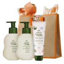 Kit Mamãe e Bebê Cabelos Cachinhos e Crespinhos (Shampoo, Condicionador, Creme para pentear) Natura Kit Mamãe e Bebê Cabelos Cachinhos e Crespinhos (Shampoo, Condicionador, Creme para pentear) Natura