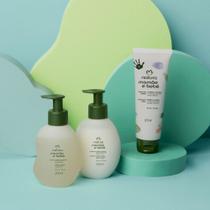 Kit Mamãe e Bebê Cachinhos e Crespinhos (3 produtos)