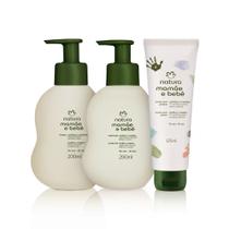 Kit Mamãe e Bebê Cachinhos e Crespinhos com 3 Unidades