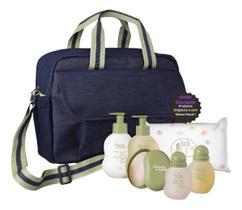 Kit Mamãe e Bebê com Mala Maternidade 6 produtos