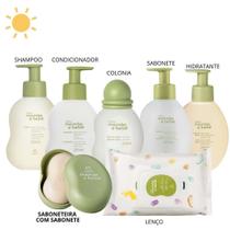 Kit Mamãe e Bebê Natura Prime com Saboneteira (7 itens)