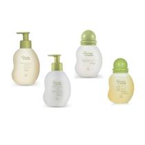Kit Mamãe E Bebê Shampoo E Condicionador + Colônia E Óleo