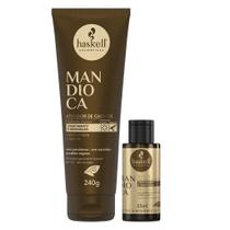 Kit Mandioca 1 Ativador de cachos 240g 1 Nectavita 35ml Haskell