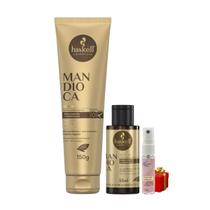 Kit Mandioca 1 Leave in 150g 1 Nectavita 35ml + Presente Lourre 15ml
