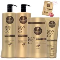 Kit Mandioca 1L 4 itens + Mimo exclusivo Haskell