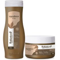 Kit Mandioca E Coco Shampoo + Máscara 250ml Bothanico