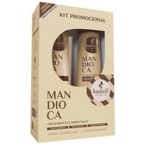 Kit Mandioca Haskell Shampoo 500ml + Condicionador 500ml