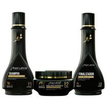 Kit Mandioca Shampoo, Máscara e Finalizador 250ml Raiz Latina